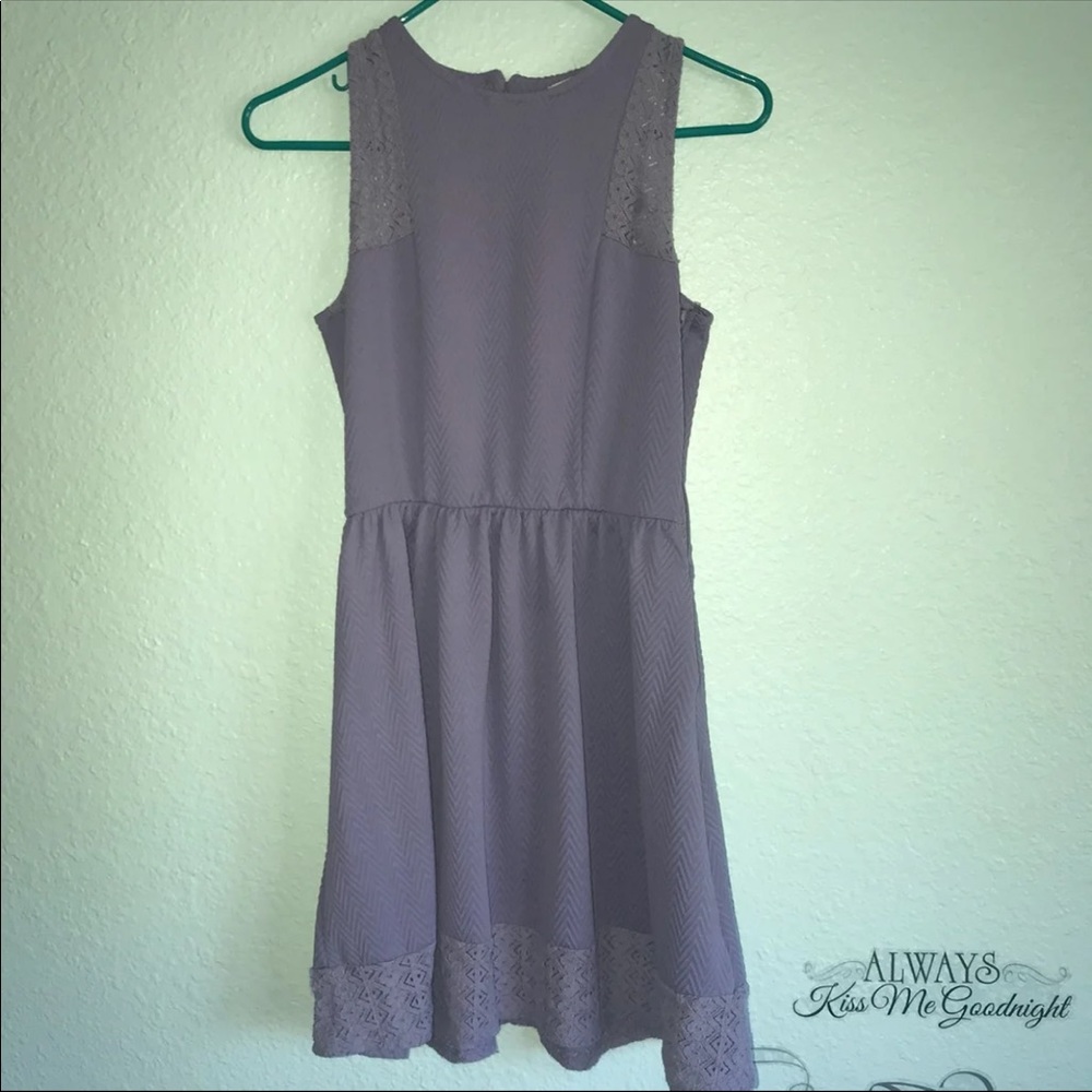 Purple dress